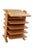 20th Century MCM Handcrafted Blonde Wood Magazine Tree For Sale In Washington DC - Image 6 of 18