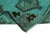 Turquoise Bohemian Runner Rug For Sale - Image 6 of 7