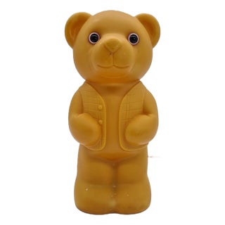 Night Light in Yellow Polypropylene from Lumibär, Germany, 1990s For Sale