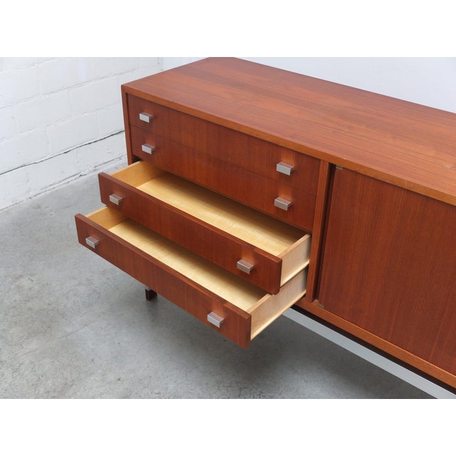 Large Modernist Sideboard by Werner Wölfers for V-Form, 1960s For Sale - Image 18 of 18