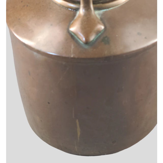 Antique English George III Copper Kettle Pot 1800s For Sale - Image 9 of 12