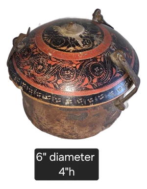 Antique Spice Storage Box From India