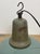 Paint Industrial Petrol Enamel Factory Ceiling Lamp with Cast Iron Top, 1960s For Sale - Image 7 of 14