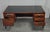 Jens Risom 1960s Jens Rinsom Walnut Executive Desk For Sale - Image 4 of 11