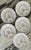 White Made in Portugal Artichoke Appetizer Plate Set - 11 Pieces For Sale - Image 8 of 12