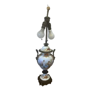 Circa 1920 Sèvres Urn Table Lamp