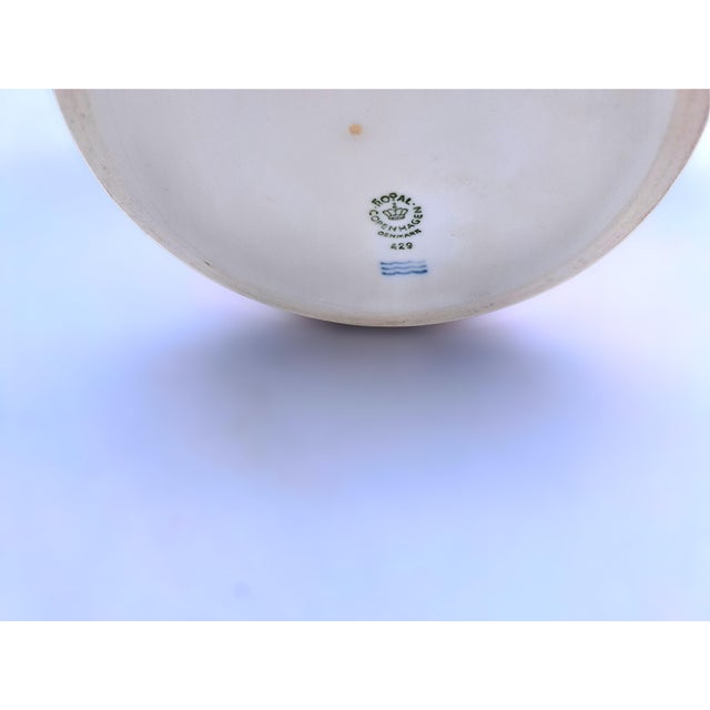 Beige Porcelain Cake Stand from Fairy Tale Line by Finn Næss-Schmidt for Royal Copenhagen, 1980s For Sale - Image 8 of 11