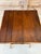 Antique Scorched Bamboo Two-Tier Side Table With Wood Shelves For Sale In Naples, FL - Image 6 of 12