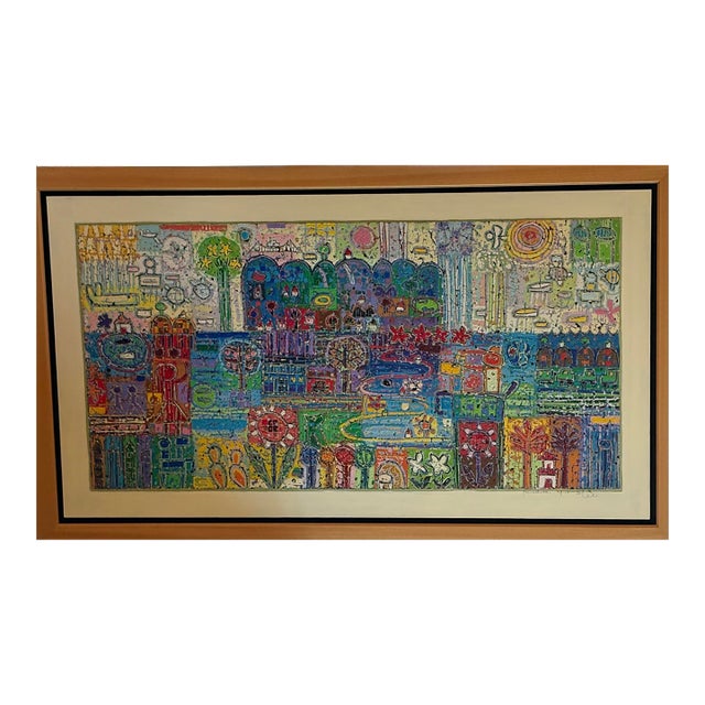 Seung Lee Woodcut Art for Life. “Paradise” For Sale
