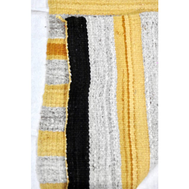 1950s Handwoven Regional Navajo Throw Rug, Circa 1950 For Sale - Image 5 of 8