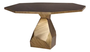 Rock 140 Brass Dining Table by Ginger & Jagger