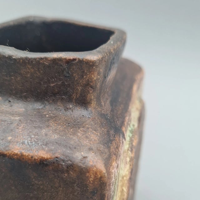 Ceramic Vase with Face Motif by Helmut Schäffenacker, Germany, 1960s For Sale - Image 14 of 18