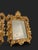 Regency Mirrors in Gilded Wood with Gold Leaf, 1950s, Set of 2 For Sale - Image 4 of 11