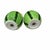 Late 20th Century Vintage Watermelon Salt and Pepper - A Pair For Sale - Image 5 of 5