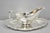 Vintage Victorian Style Silver Plated Gravy Sauce Boat W/ Attached Dish For Sale - Image 13 of 13