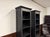 English Black Teak Bookcases, Set of 2 For Sale - Image 6 of 16