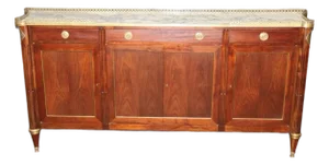 Mahogany Mercier Freres of Paris Fine French Louis XVI Directoire Sideboard