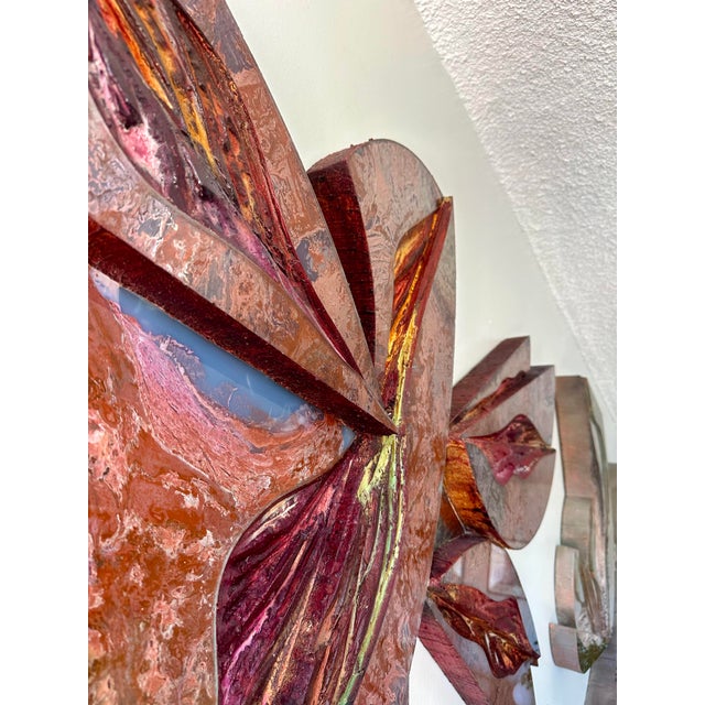For sale is an original mixed media wall sculpture by acclaimed California artist Laddie John Dill, a leading figure in...