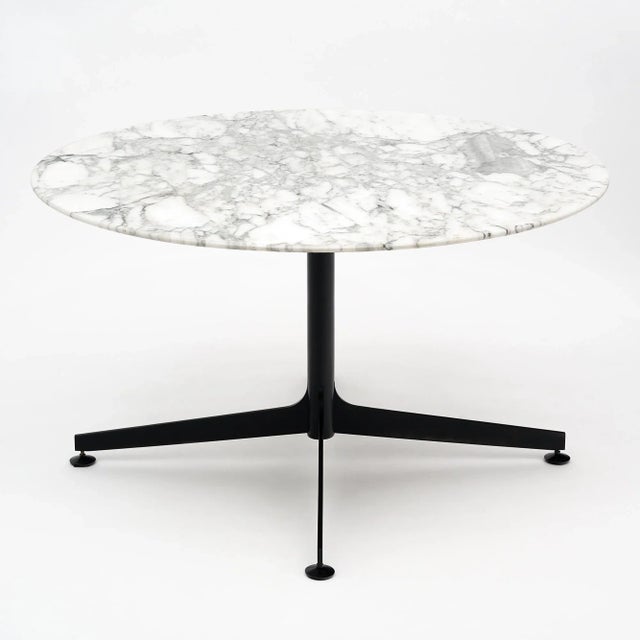 Metal Marble Dining Table by Knoll For Sale - Image 7 of 10