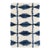 Dash & Albert by Annie Selke Noma Indigo Woven Wool Rug, 6' x 9' For Sale