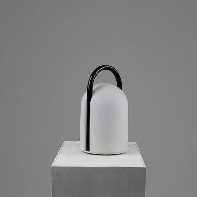 Metal Tender Table Lamp by Romolo Lanciani for Tronconi For Sale - Image 7 of 9