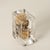 Acrylic Glass Paperweight with Encased Flowers by Pierre Giraudon, France, 1970s For Sale - Image 10 of 14