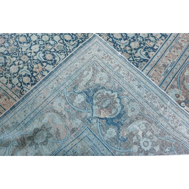 Persian 1920s Persian Tabriz Rug For Sale - Image 3 of 9