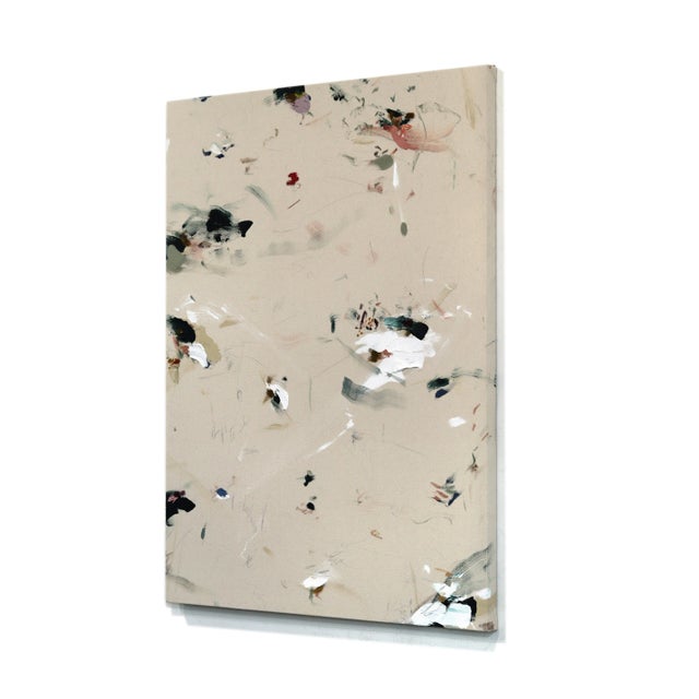 Call It Easy - Large Contemporary Abstract Textural Painting on Canvas Original Artwork by Taylour Martin For Sale In Los Angeles - Image 6 of 9