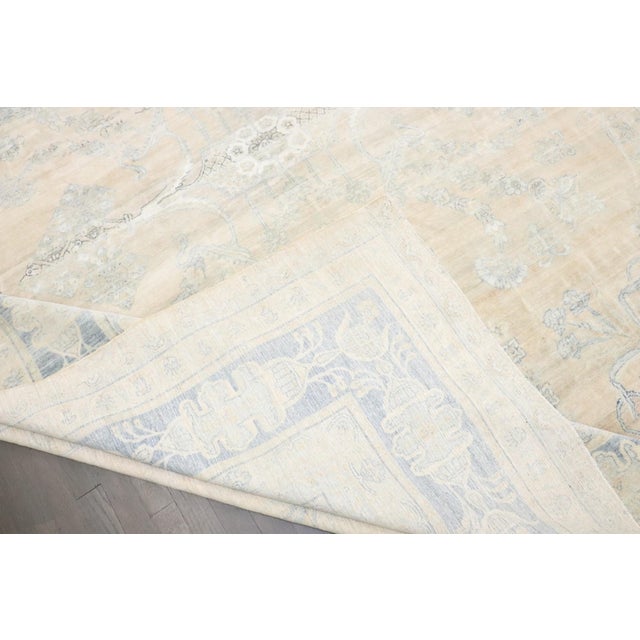 Early 20th Century Beautiful Persian Yazd Room Rug - 8'9" x 11'8" For Sale In New York - Image 6 of 10