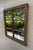 Vintage Rustic Wood Window Pane Wall Mirror Salvaged North Carolina Mountain For Sale - Image 10 of 13