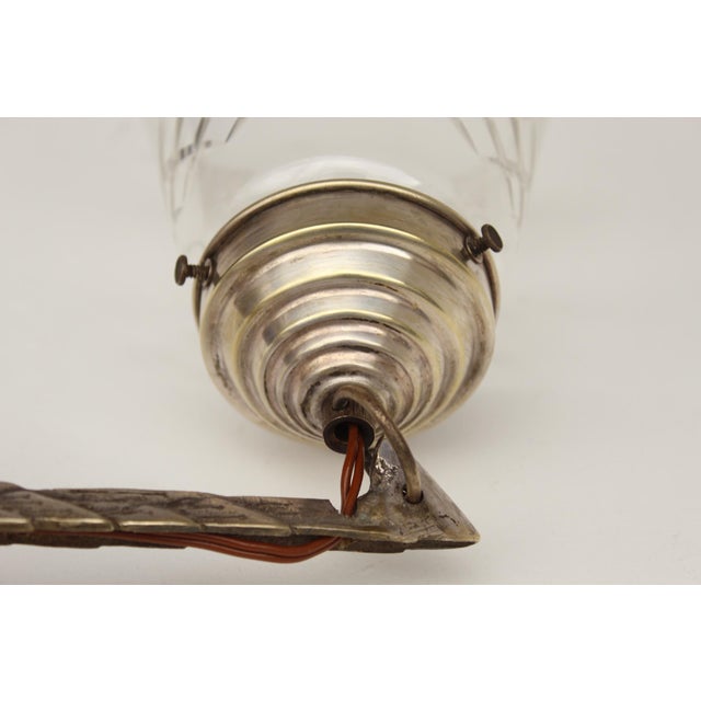 Art Deco Wall Lamp, 1920s For Sale - Image 9 of 16