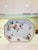 Chinoiserie Vintage Wedgwood Devon Rose Georgetown Collection Bamboo Trim Platter For Sale - Image 3 of 11