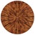 Italian Round Pedestal Dining Table With Black Lacquer Base For Sale - Image 4 of 4