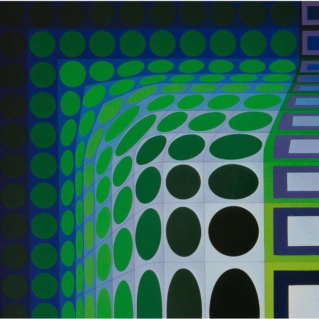 Victor Vasarely, KOSKA KAR, Etching For Sale - Image 3 of 6
