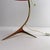 Table Lamp with Golden Crows Foot and Newly Upholstered Red Silk Shade by J. T. Kalmar, 1950s For Sale - Image 10 of 14