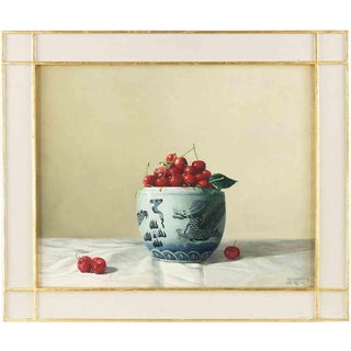 Zhang Wei Guang, Cherries, 2006, Oil Painting on Canvas, Framed For Sale