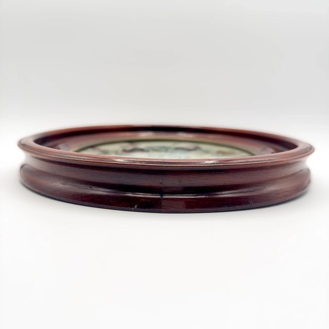 Circa 1840's Floral Antique Print Jane Loudon Hand-Colored Lithograph of Mimulus in 19th Cen Oval Frame For Sale - Image 9 of 12