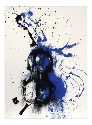 1970s Arman, "Crossfire", Screenprint