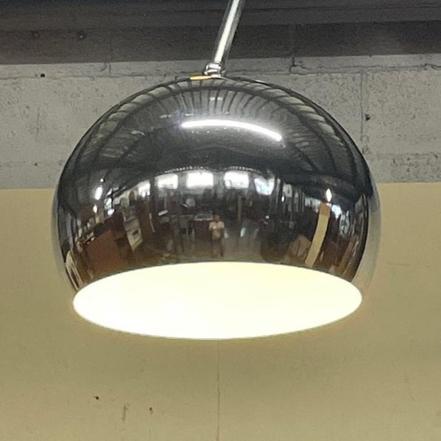 Metal Arc Floor Lamp by Goffredo Reggiani, 1970s For Sale - Image 7 of 18