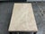 2010s Crate & Barrel Parsons Travertine Top Stainless Steel Coffee Table For Sale - Image 5 of 12