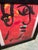1970s 1970s Peter Keil Cubist Red Portrait Paintings a Pair For Sale - Image 5 of 8