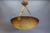 Art Nouveau Pendant Light with Amber-Ochre Glass by Muller Frères, France, 1920 For Sale - Image 15 of 18