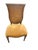 Set of 4 Vintage Neoclassical Cane Back Dining Chairs With Original Harvest Gold Upholstery For Sale In Miami - Image 6 of 9