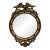 American Federal Style Giltwood Eagle Crest Convex Mirror, Mid-20th Century For Sale