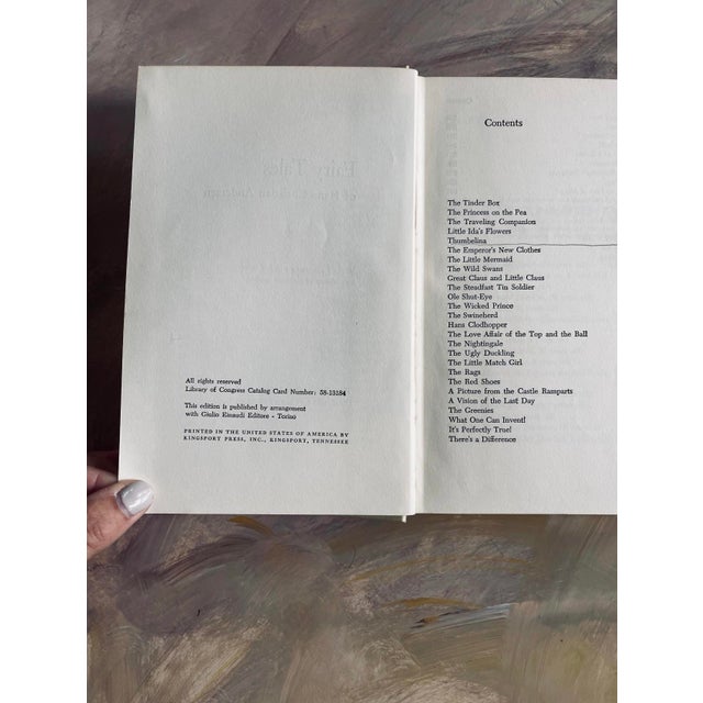 Mid 20th Century Fairy Tales of Hans Christian Andersen Vintage Book For Sale - Image 5 of 9