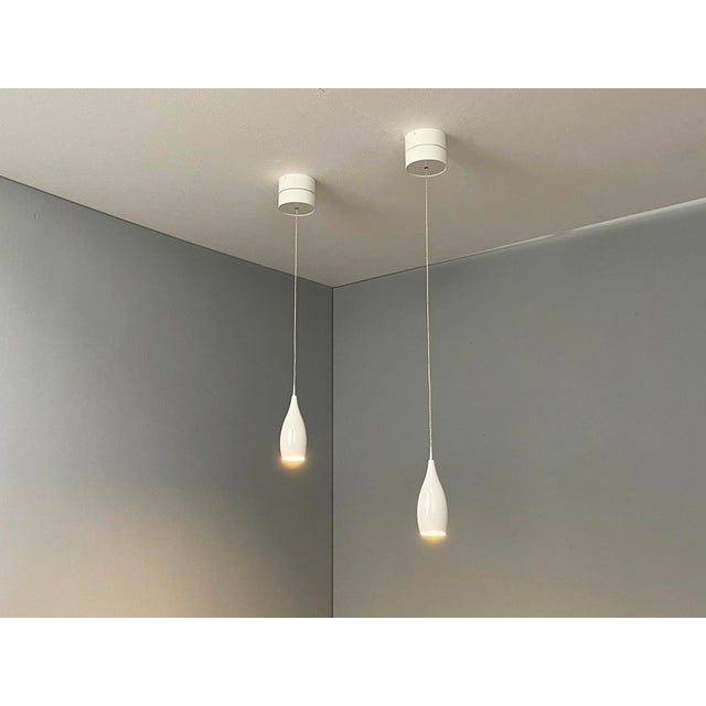 Modern Drop Duo Led Pendant Lights by Jürgen Glauner for LDM, Germany, 2010s, Set of 2 For Sale - Image 3 of 9