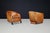 Cocoon and Charel Lounge Chairs in Patinated Leather by Bart van Bekhoven, 1970, Set of 2 For Sale - Image 15 of 18