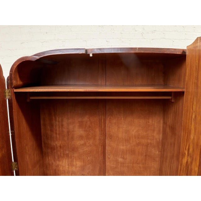 Early 20th Century Art Deco Armoire For Sale - Image 11 of 12