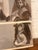 Original Figurative Portrait Painting 5 Female Figures Vintage Art Oil Canvas For Sale - Image 4 of 5
