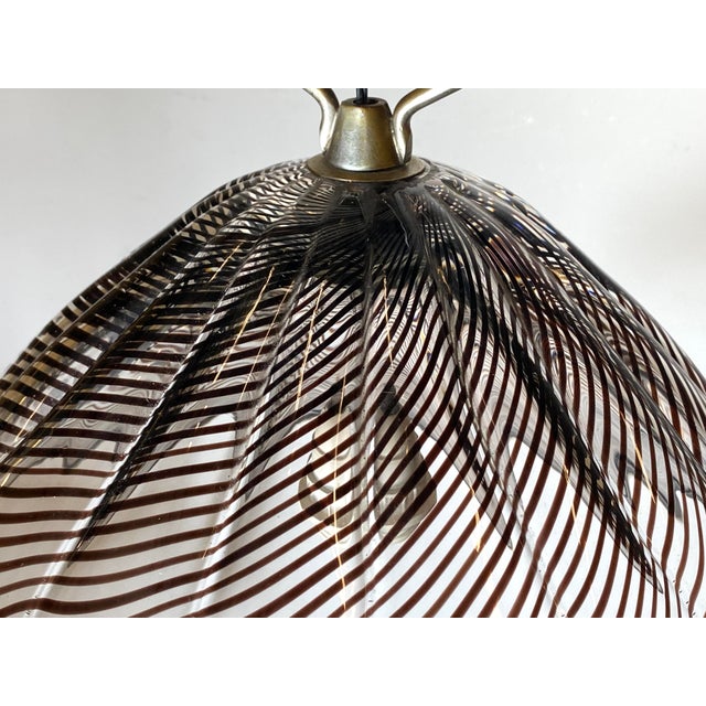 Murano Glass Pendant Light, 1970s For Sale - Image 4 of 15